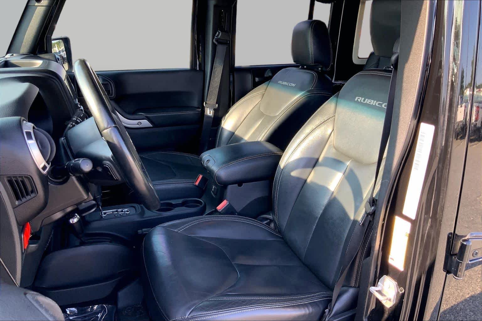 Used 2017 Black Clearcoat Jeep Rubicon Hard Rock image 7