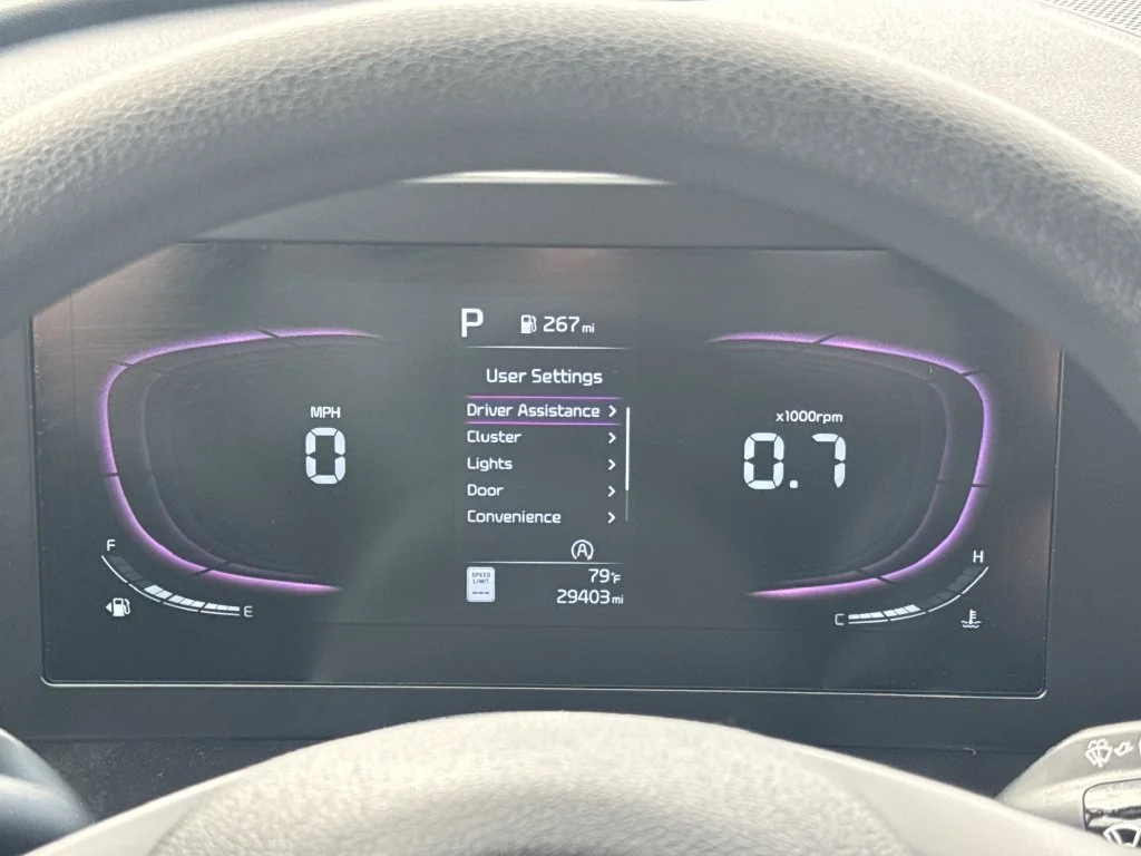 Used 2024 Black Kia LX image 17