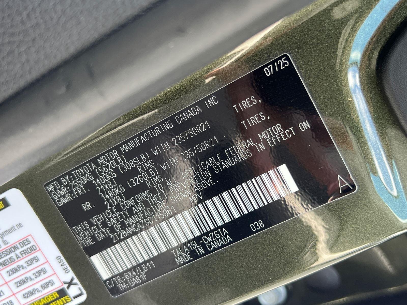 Certified Used 2025 NORI GREEN PEARL Lexus 350 AWD Premium Plus image 32