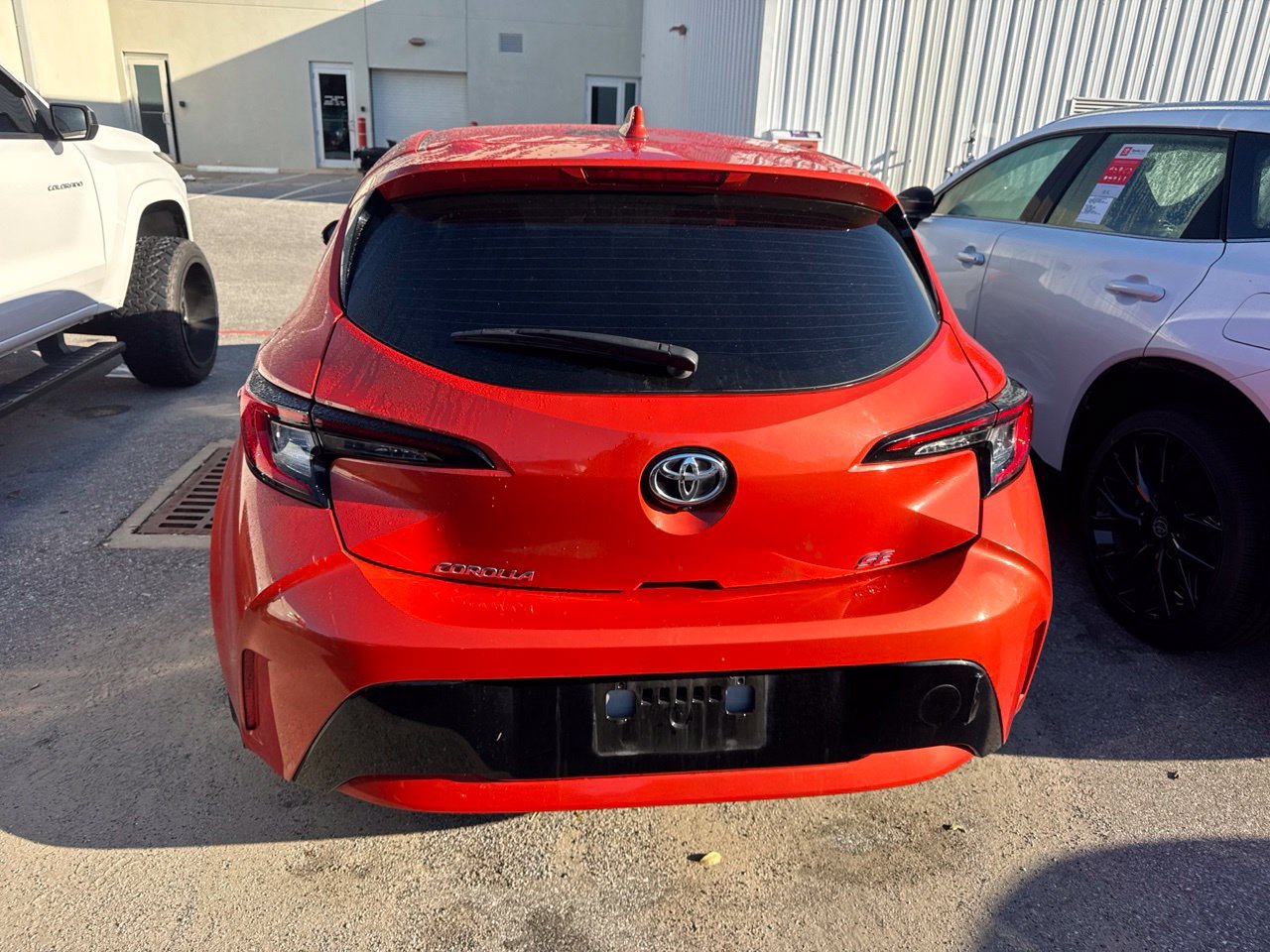 Used 2025 Red Toyota SE image 5