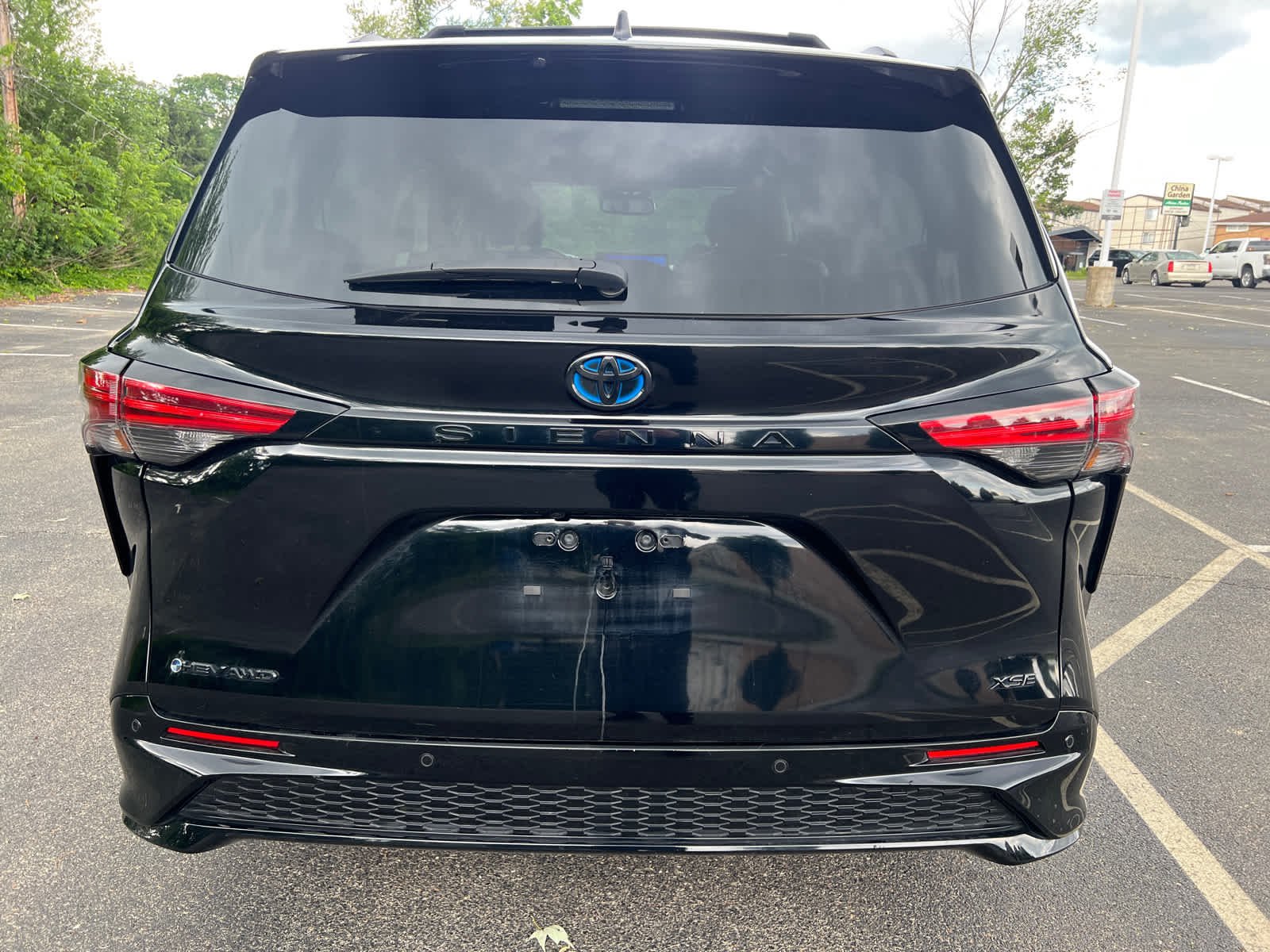 Certified Used 2025 Midnight Black Metallic Toyota XSE image 4
