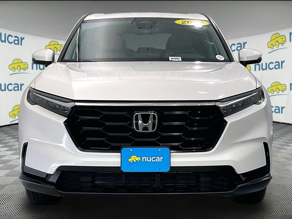 Used 2024 Platinum White Honda EX image 2