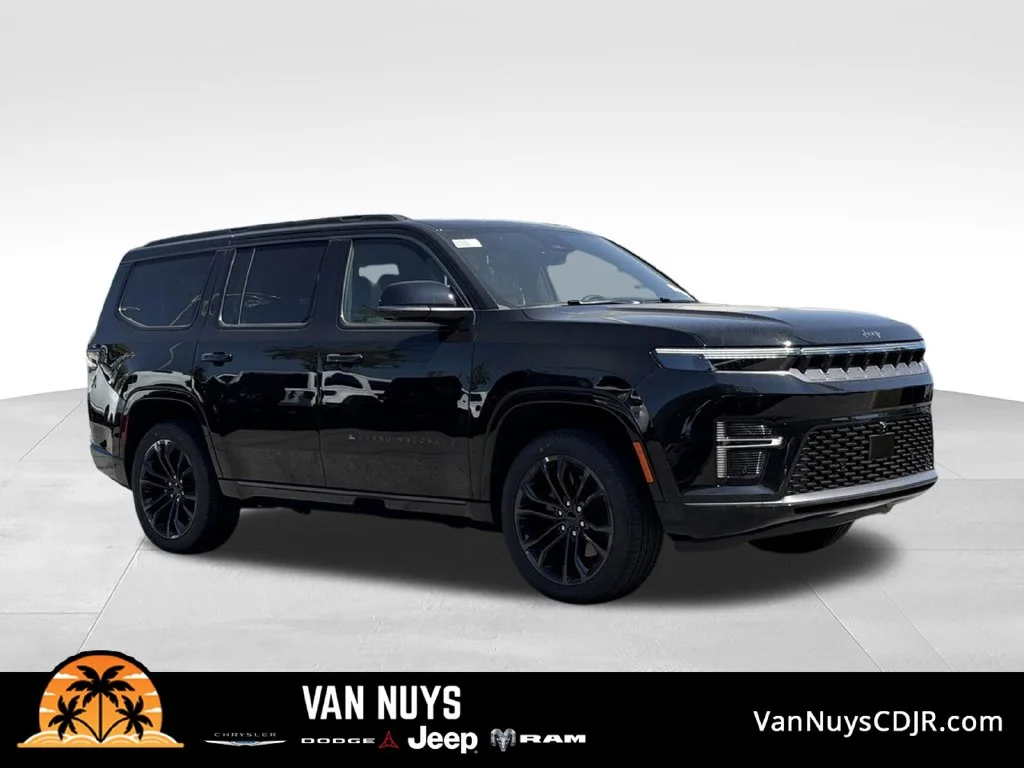 New 2026 Black Jeep Summit Obsidian image 1