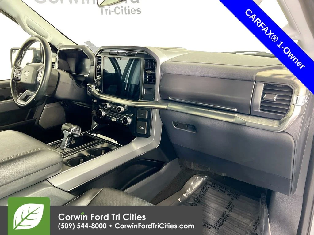 Certified Used 2022 Stone Gray Metallic Ford Lariat image 28