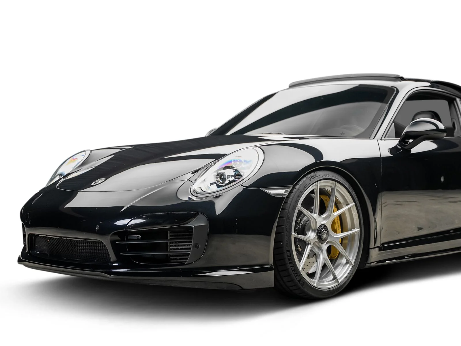 Used 2015 Black Porsche Turbo S image 14