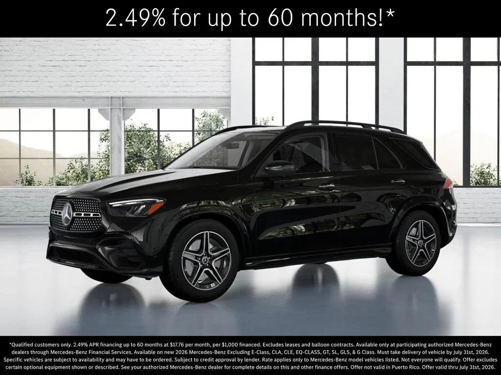 New 2026 Obsidian Black Metallic Mercedes-Benz GLE 350 image 80
