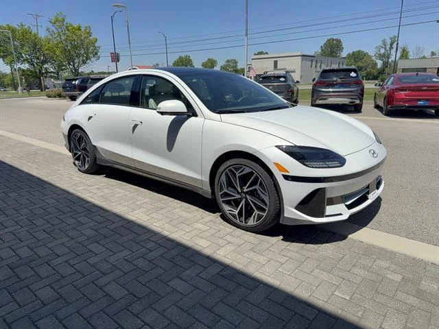 New 2024 Serenity White Pearl Hyundai Limited image 8