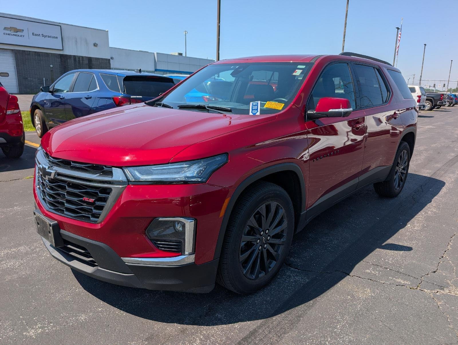 Used 2023 Radiant Red Tintcoat Chevrolet RS image 4