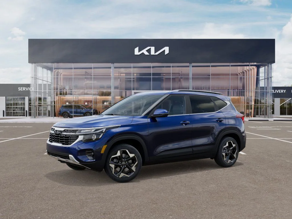 New 2026 Dark Ocean Blue Kia EX image 3
