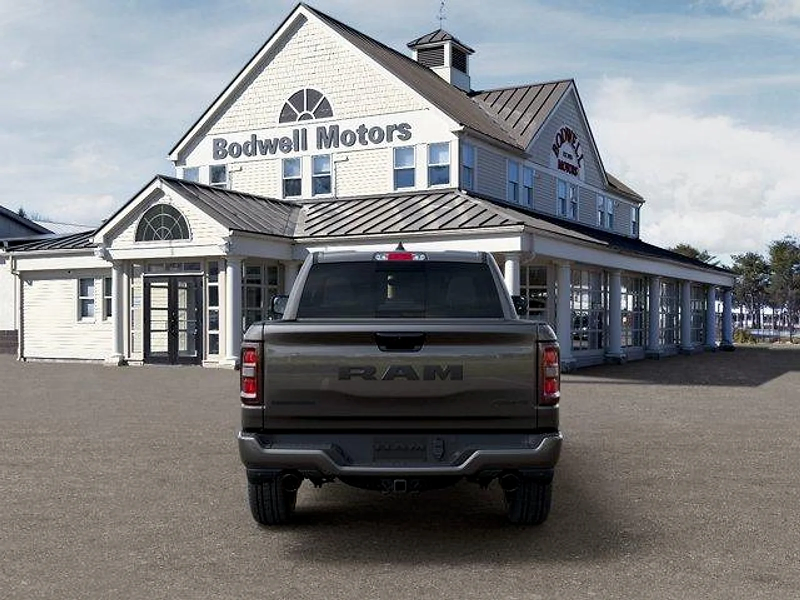 New 2026 Granite Crystal Metallic Clear-Coat Exterior Paint RAM Big Horn Quad Cab 4x2 6