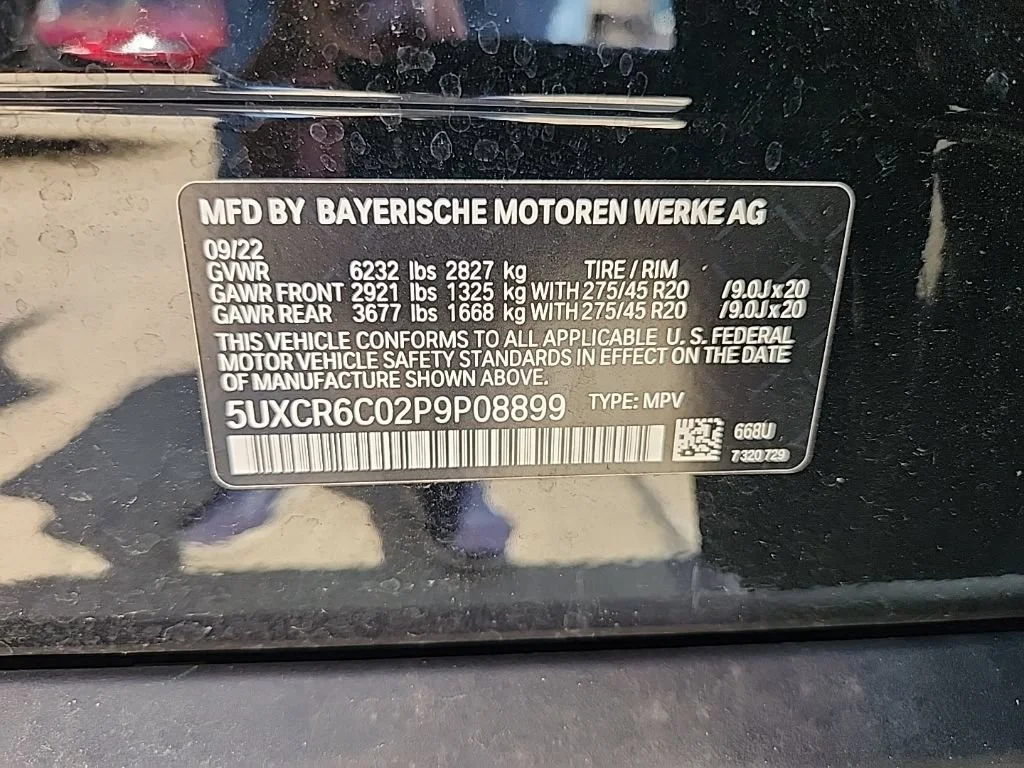 Certified Used 2023 Jet Black BMW xDrive40i image 8