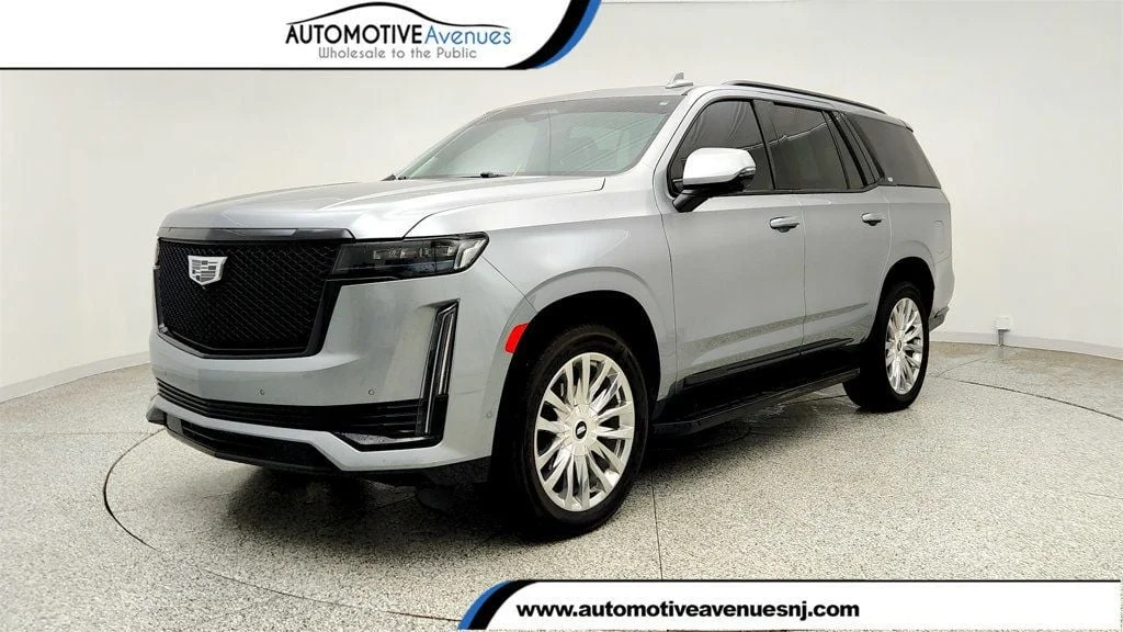 Used 2023 Argent Silver Metallic Cadillac 4WD Sport Platinum w/ Onyx Pkg & Super Cruise image 1