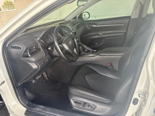 Used 2021 White Toyota SE image 8