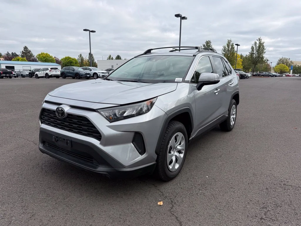 Used 2019 Silver Sky Metallic Toyota LE image 3
