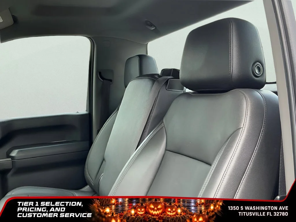 Certified Used 2021 SUMMIT WHITE GMC 2WD Regular Cab Long Bed image 13