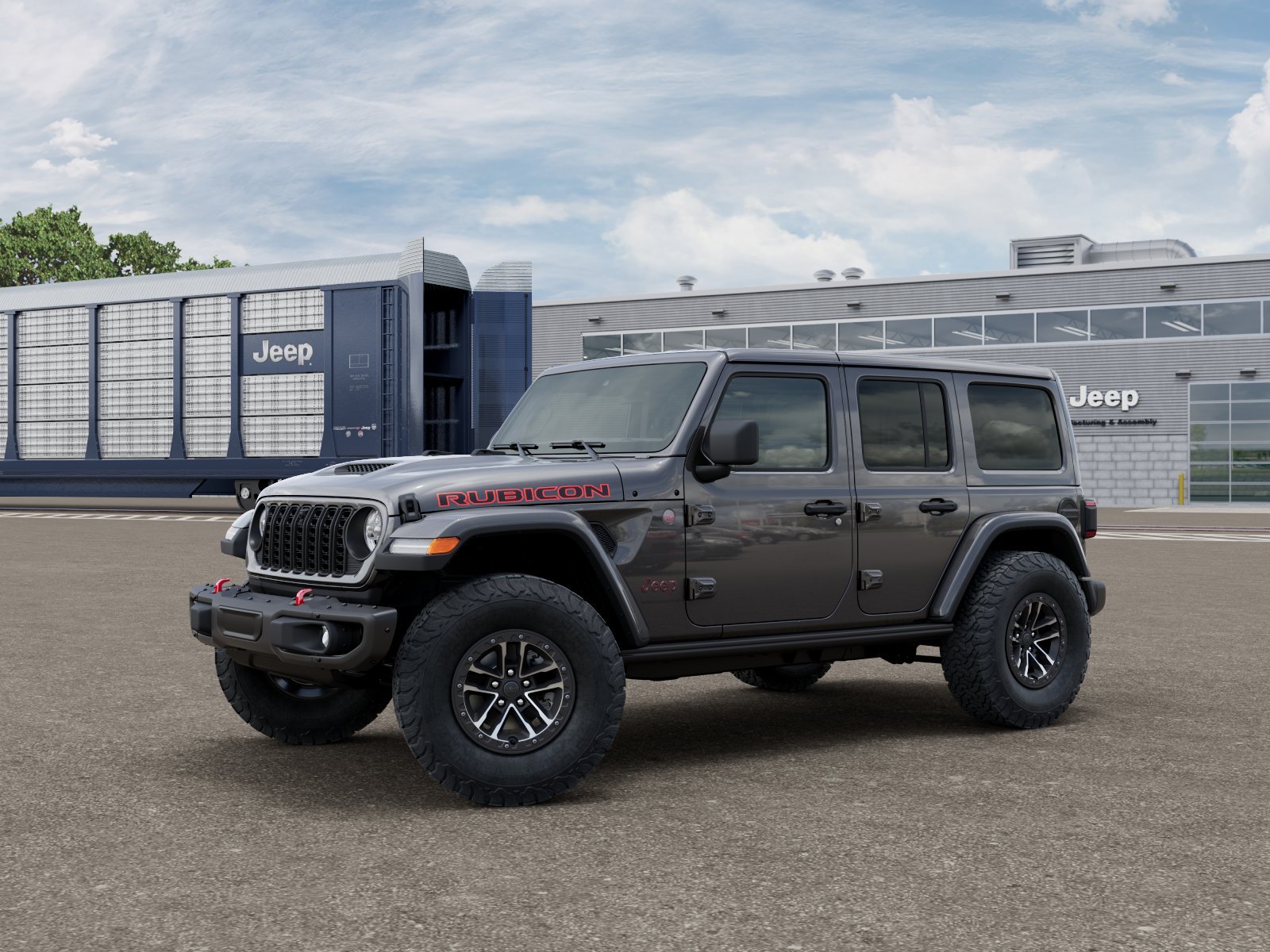 New 2026 Granite Crystal Metallic Clear-Coat Exterior Paint Jeep  image 11