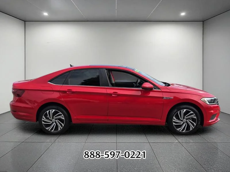 Certified Used 2021 Tornado Red Volkswagen SEL image 6
