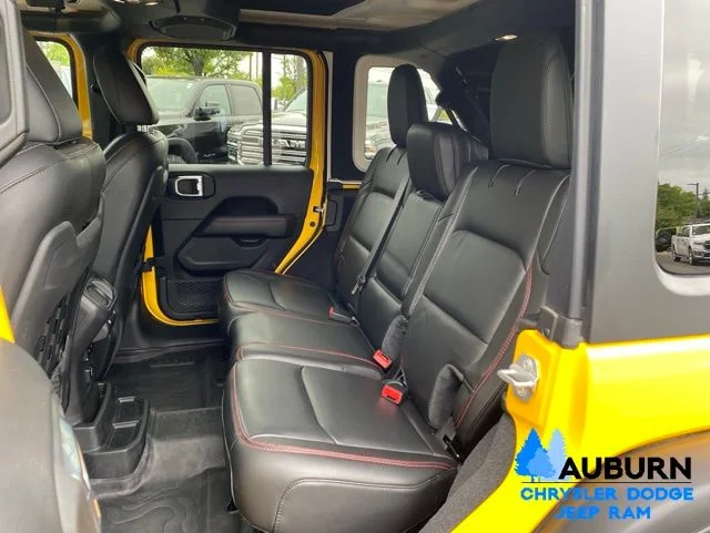 Used 2021 Yellow Jeep Unlimited Rubicon image 26