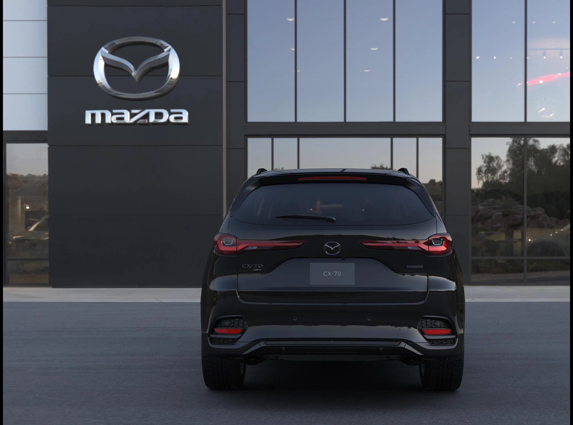 New 2026 Jet Black Mica Mazda 3.3 Turbo Preferred AWD image 4