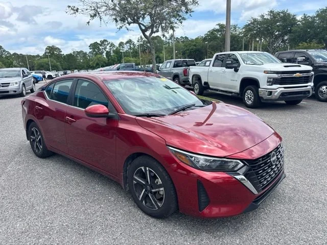 Used 2024 Scarlet Ember Tin Nissan SV image 2