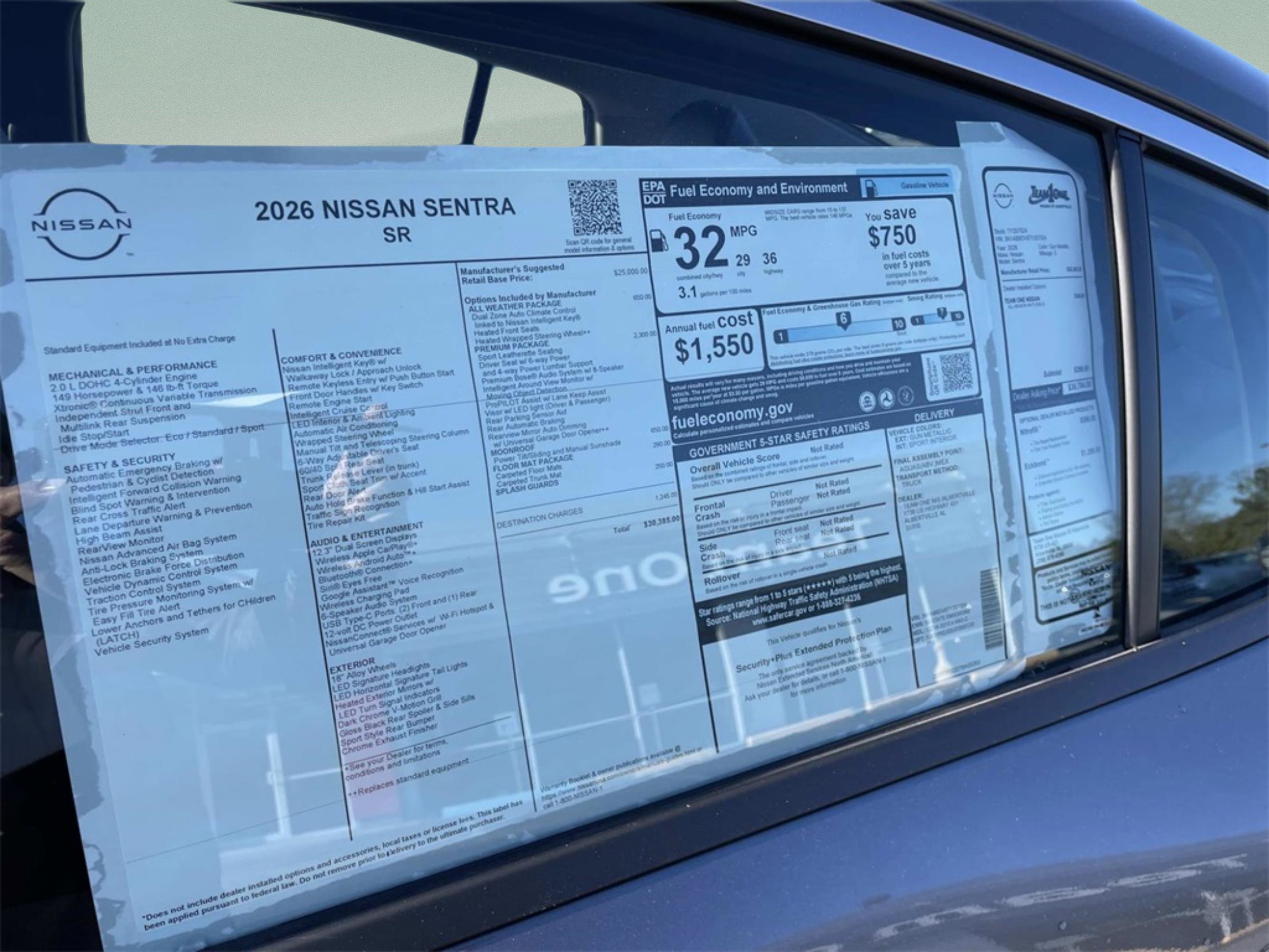New 2026 Gun Metallic Nissan SR image 10