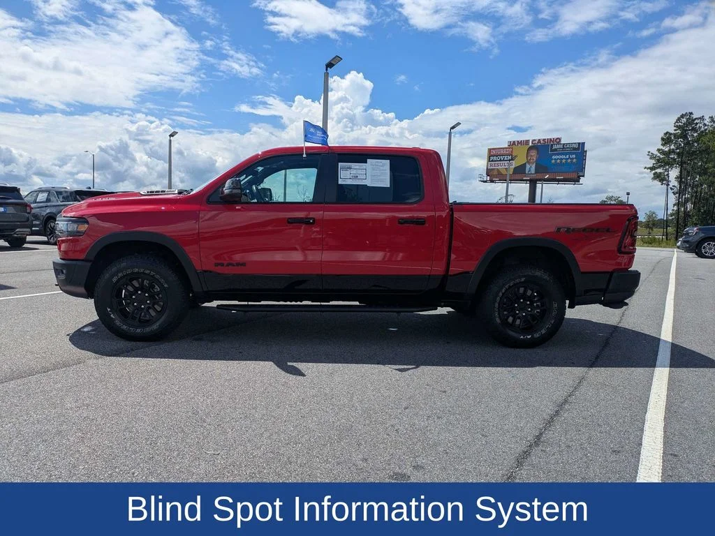 Certified Used 2025 Flame Red Clearcoat Ram Rebel image 8