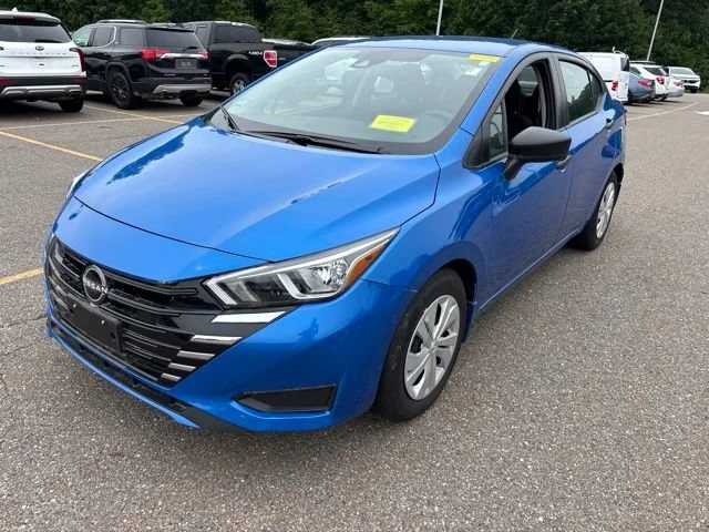 Used 2024 Electric Blue Metallic Nissan S image 3