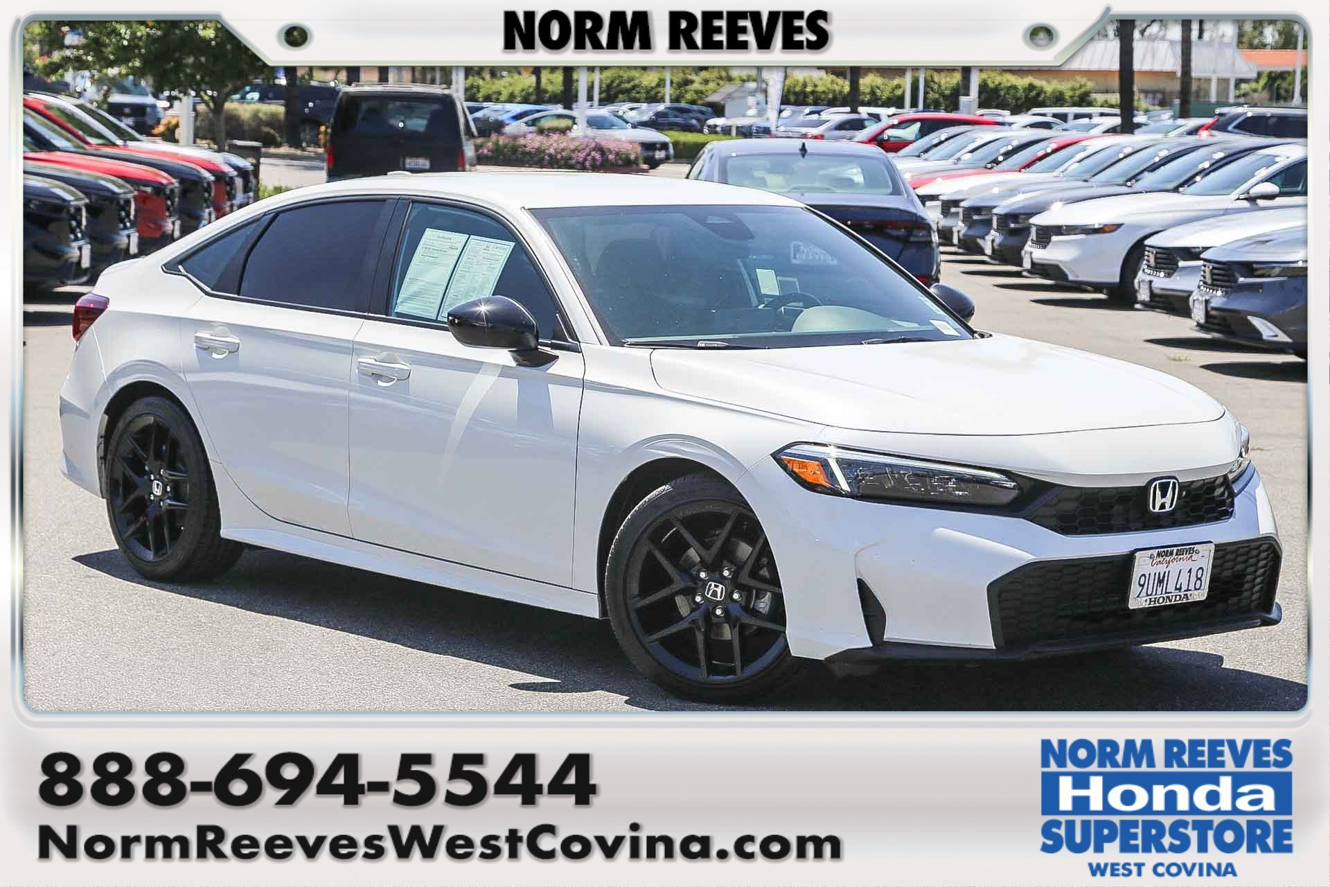 Certified Used 2025 Platinum White Pearl Honda Sport image 36