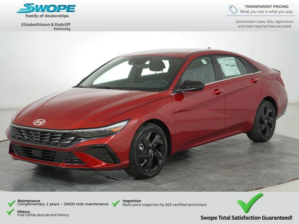 New 2026 Ultimate Red Hyundai SEL Sport Premium image 7