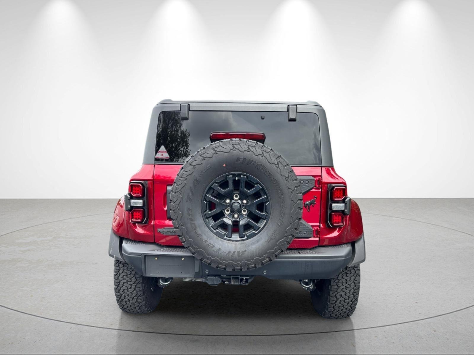 Used 2025 Ruby Red Metallic Tinted Clearcoat Ford Raptor image 4