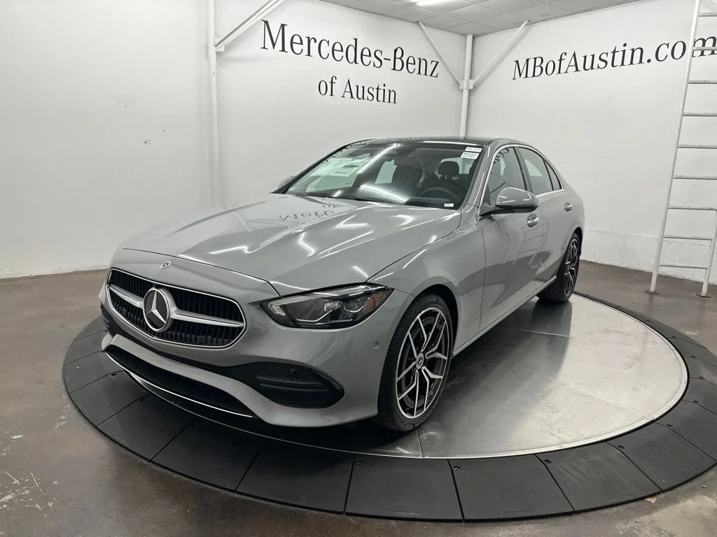 New 2026 White Mercedes-Benz C 300 image 3