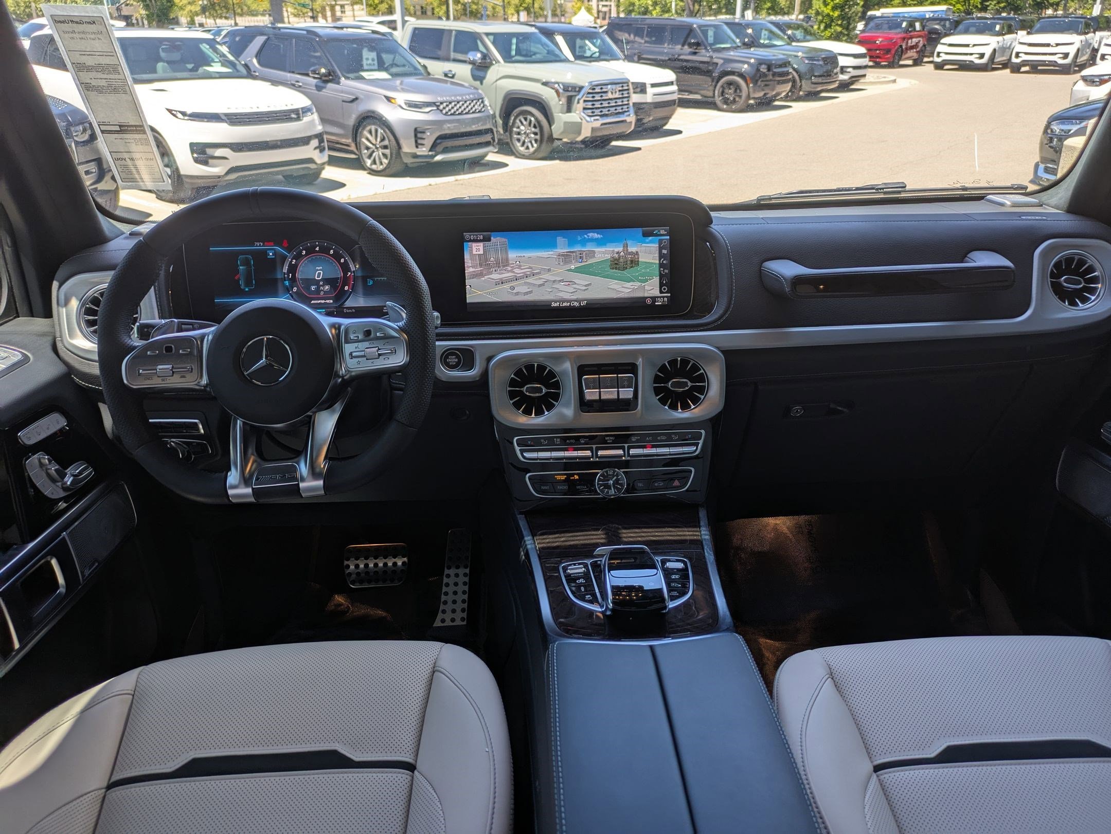 Certified Used 2023 MANUFAKTUR dark olive Green magno Mercedes-Benz AMG® G 63 image 27