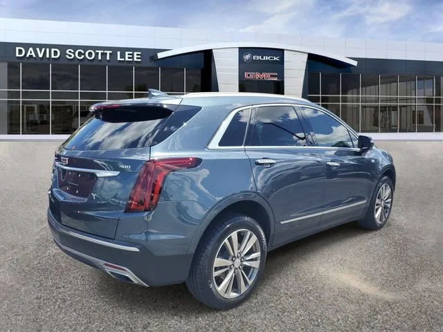Used 2021 SHADOW METALLIC Cadillac FWD Premium Luxury image 4