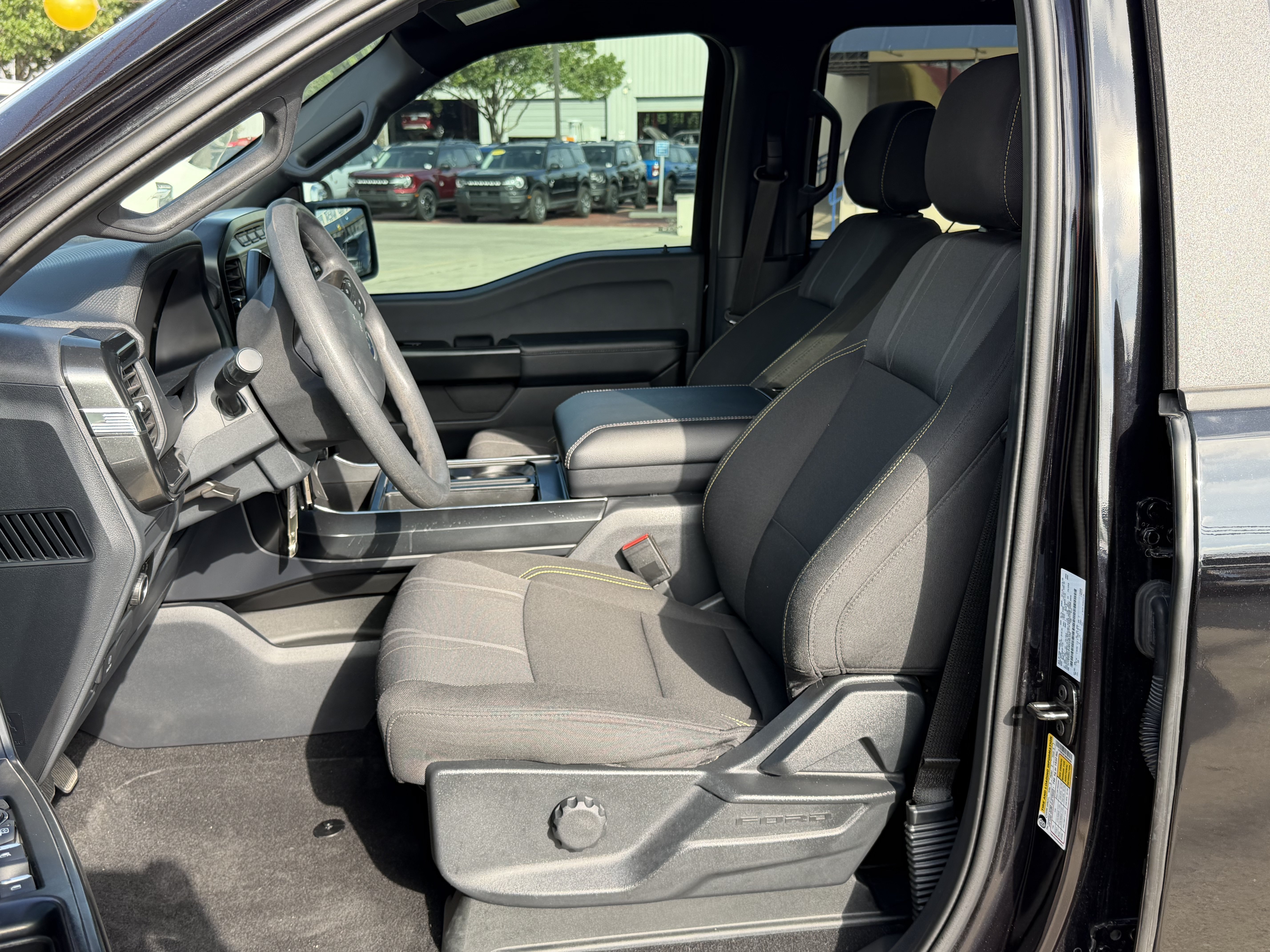 Used 2024 Agate Black Metallic Ford STX image 14