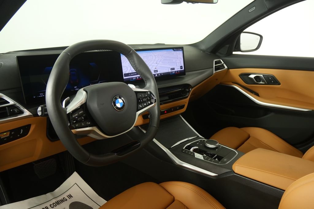 Certified Used 2025 Black Sapphire Metallic BMW 330i image 12