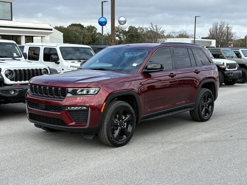 New 2026 Velvet Red Pearl-Coat Exterior Paint Jeep Limited image 9