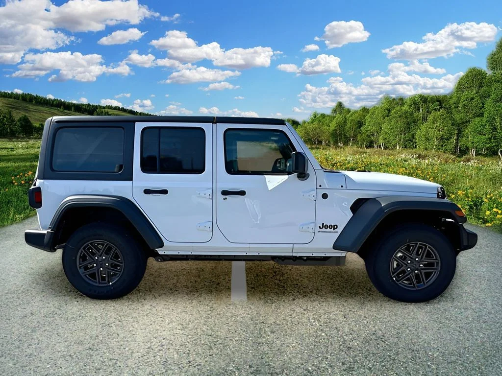 New 2026 Bright White Clearcoat Jeep Sport S image 3