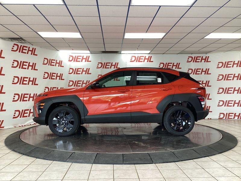 New 2027 Orange Hyundai SEL Sport AWD image 4