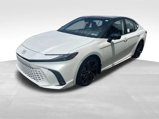 New 2026 Wind Chill Pearl w/Midnight Black Metallic Roof Toyota XSE image 1