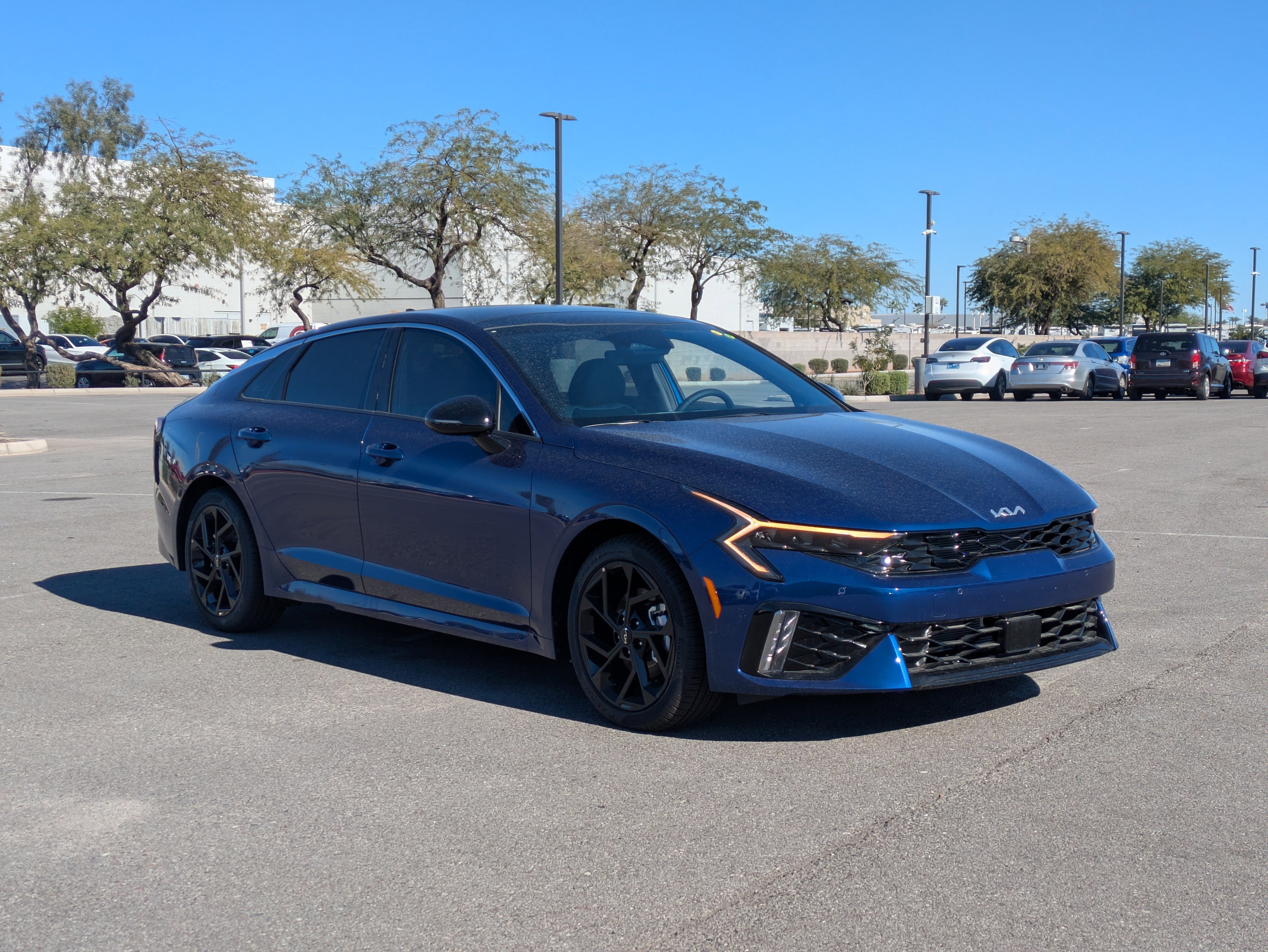New 2026 Yacht Blue Kia GT-Line AWD image 7