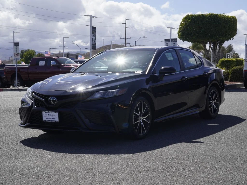 Certified Used 2023 Black Toyota SE image 7