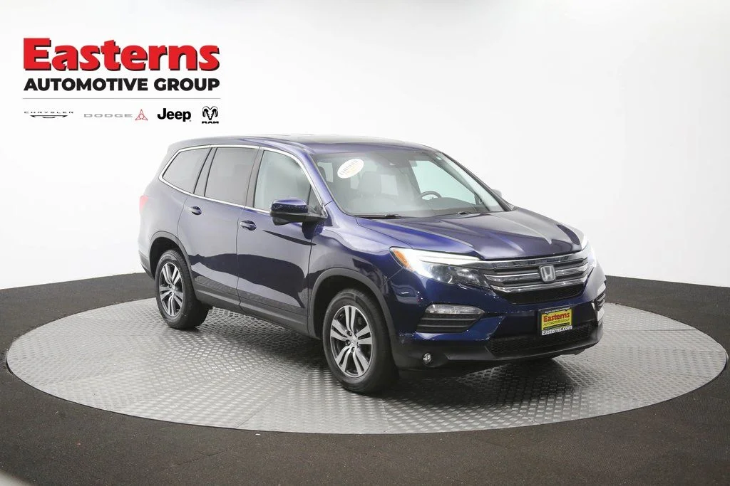 Used 2017 Blue Honda EX-L image 49