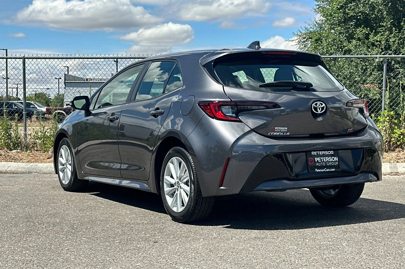 Used 2025 Gray Toyota SE image 6