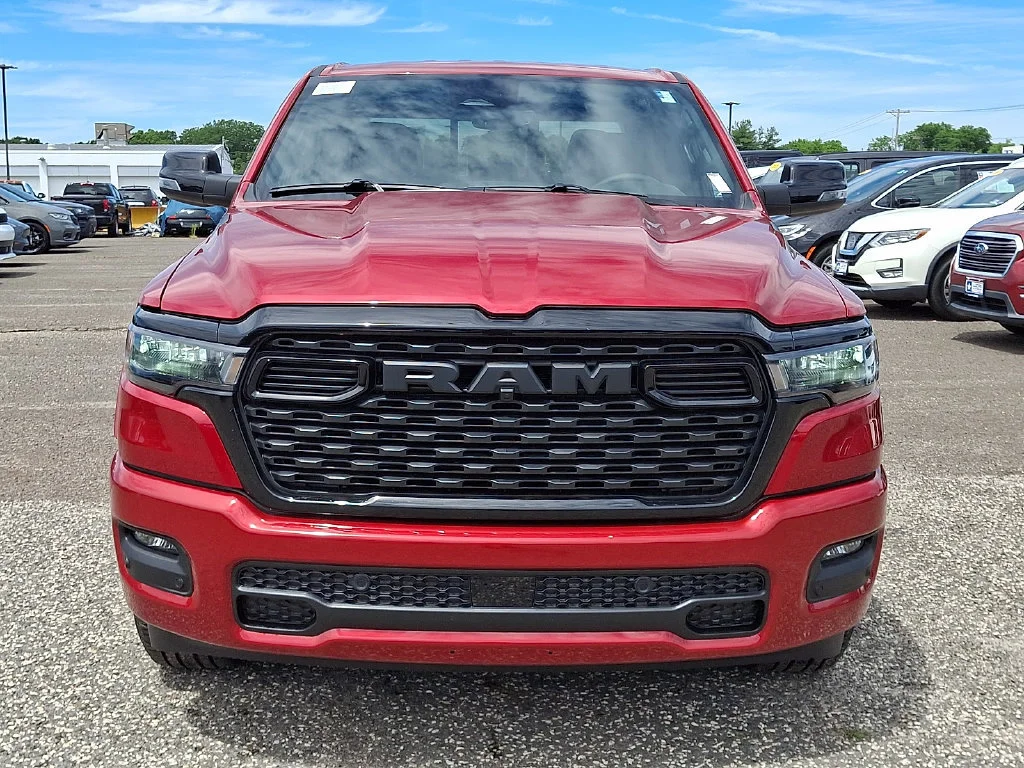 New 2026 Molten Red Pearl-Coat Exterior Paint RAM Big Horn image 2