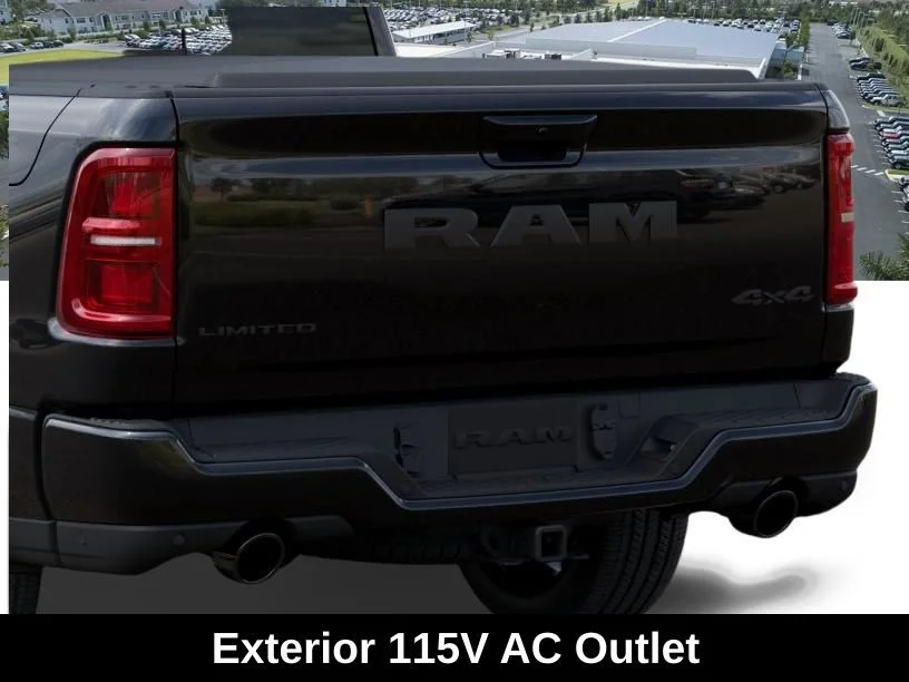New 2026 Diamond Black Crystal Pearl-Coat Exterior Paint RAM Limited image 15