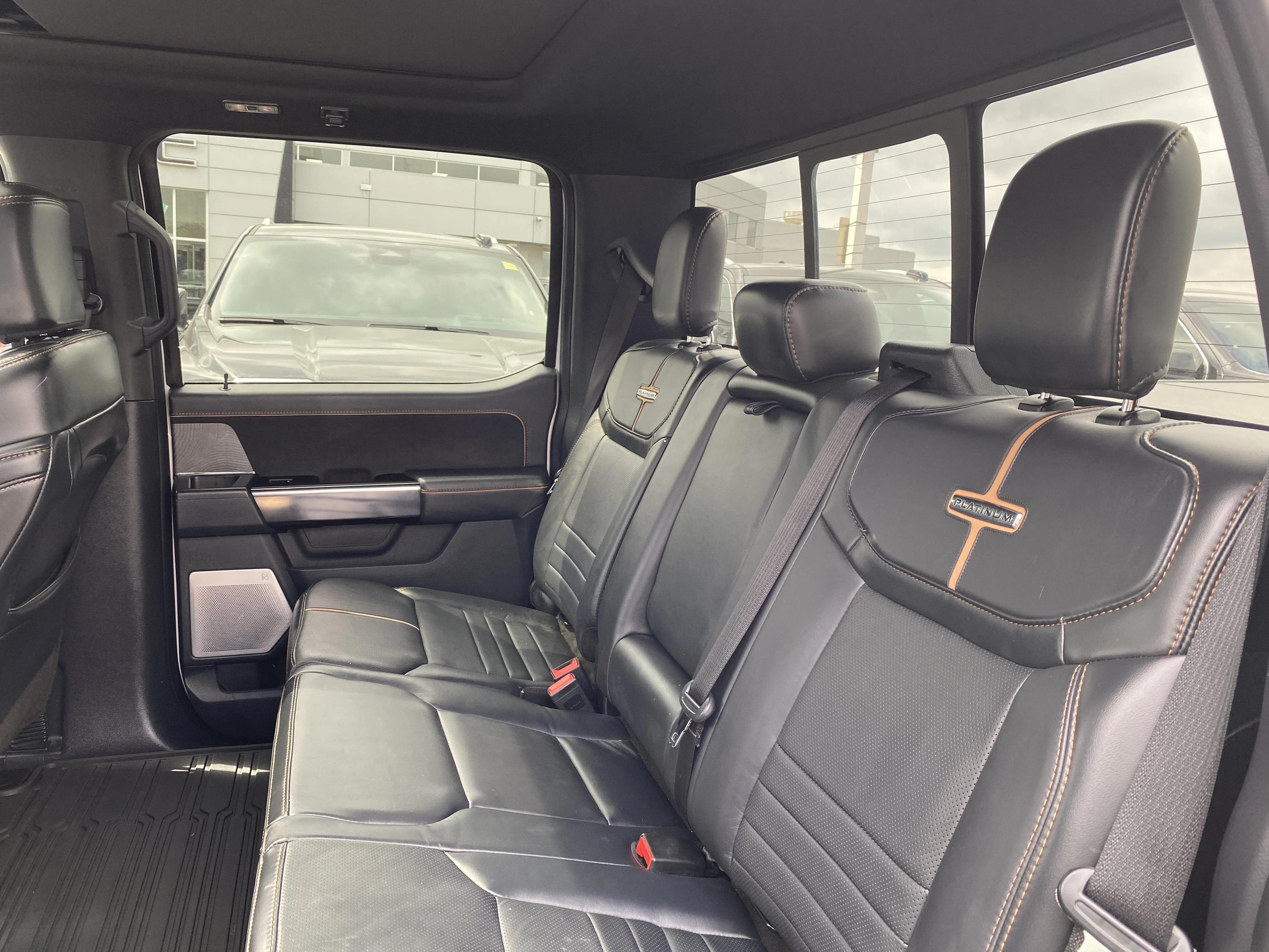 Certified Used 2023 White Ford Platinum * PANORAMIC SUNROOF * MAX TRAILERING PKG * image 21