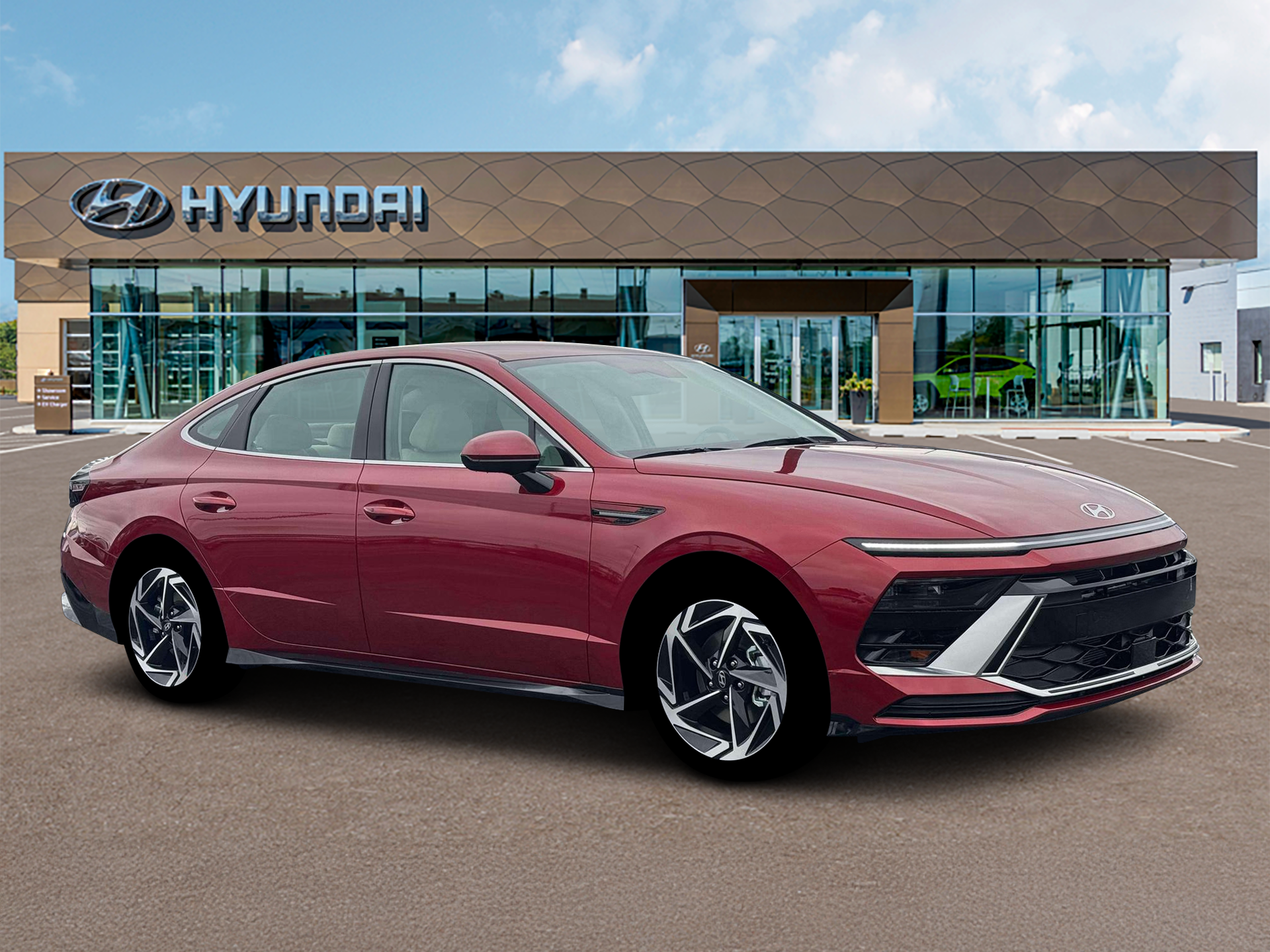 New 2026 Red Hyundai SEL Sport image 10