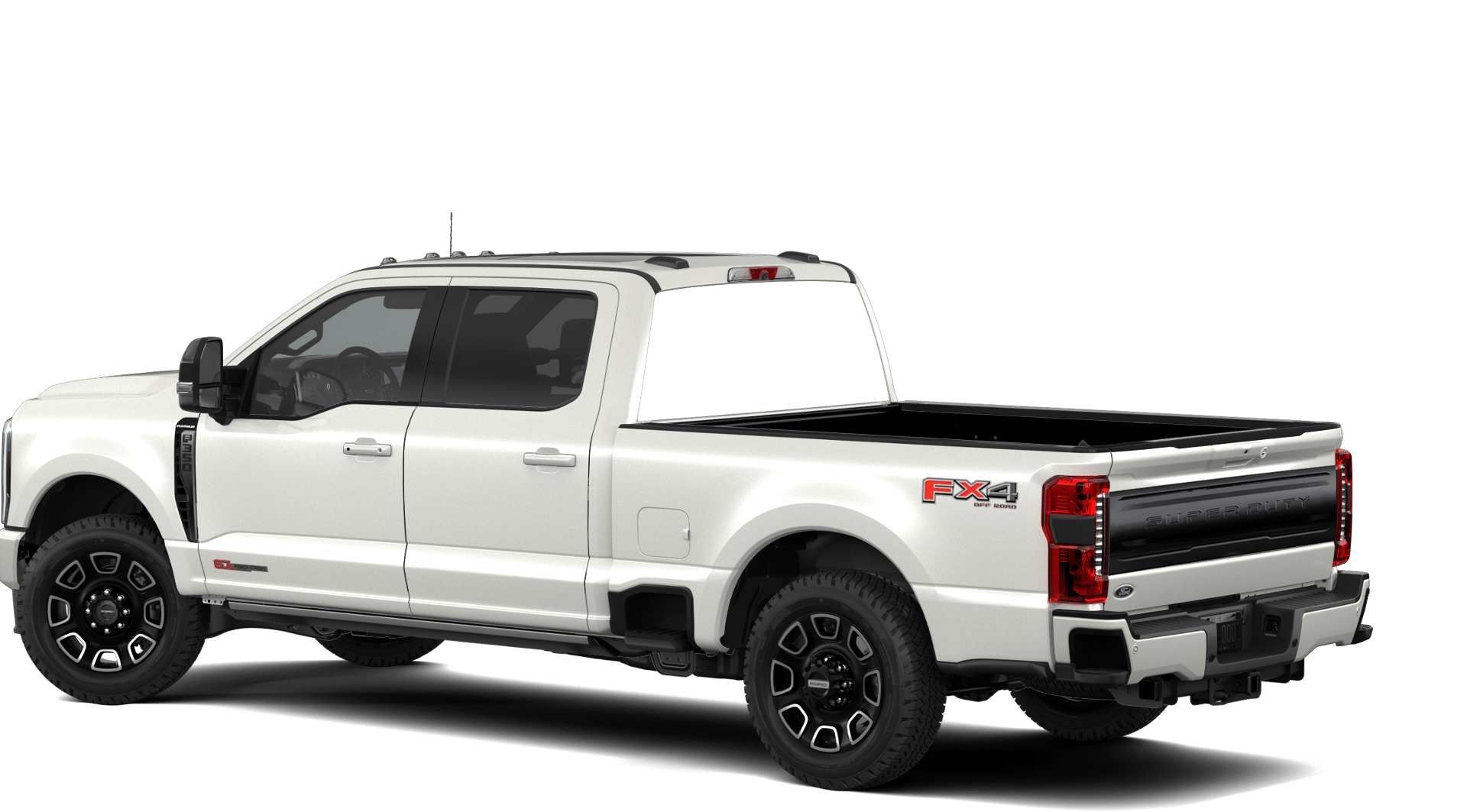 New 2026 Star White Metallic Tri-Coat Ford F-350® Platinum® image 2