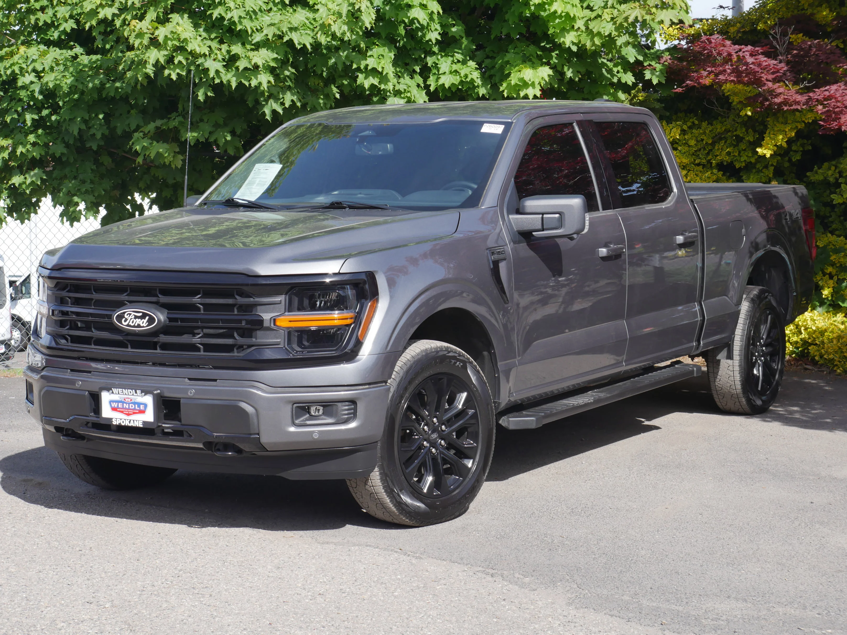 Certified Used 2025 Carbonized Gray Metallic Ford XLT image 2