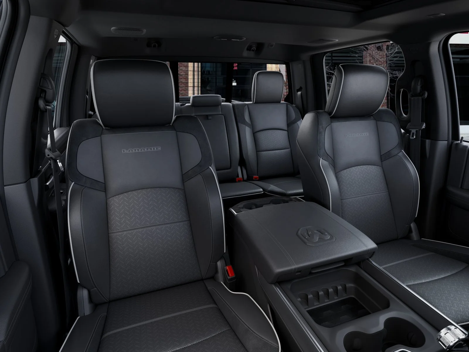 New 2026 Ceramic Gray Clear-Coat Exterior Paint RAM Laramie image 42